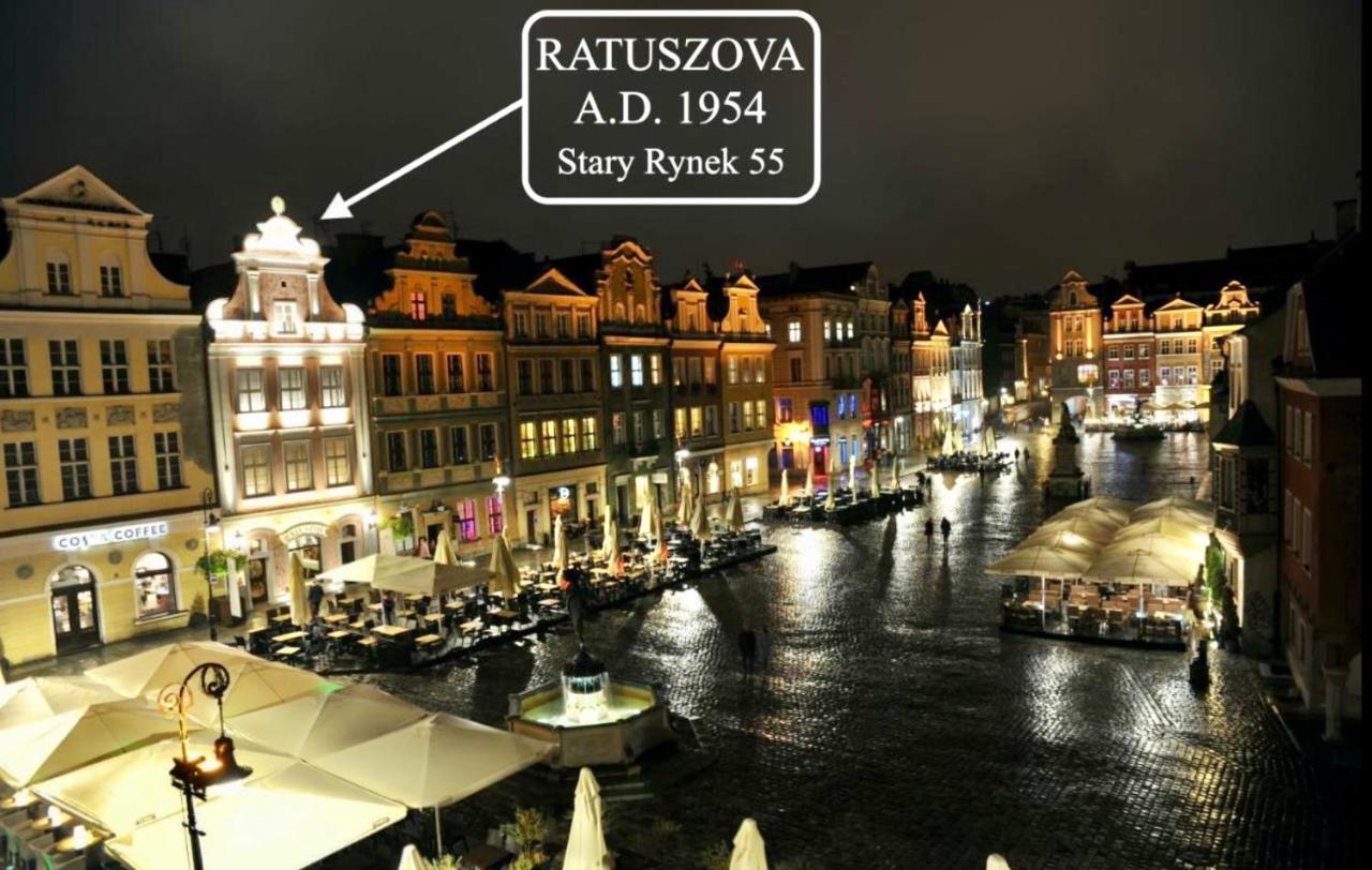 Stary Rynek Old Market Square Premium Apartments & Restaurant Ratuszova Ad 1954 Room Service & Mini Bar Πόζναν Εξωτερικό φωτογραφία